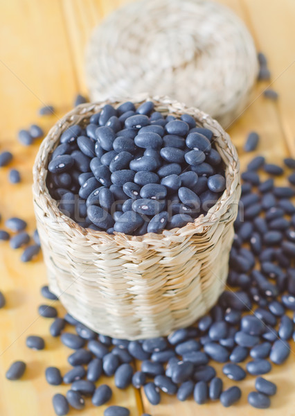 black beans Stock photo © tycoon