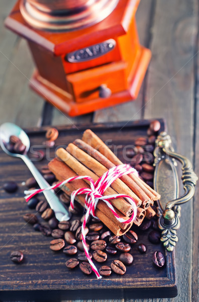 coffee and aroma spice Stock photo © tycoon