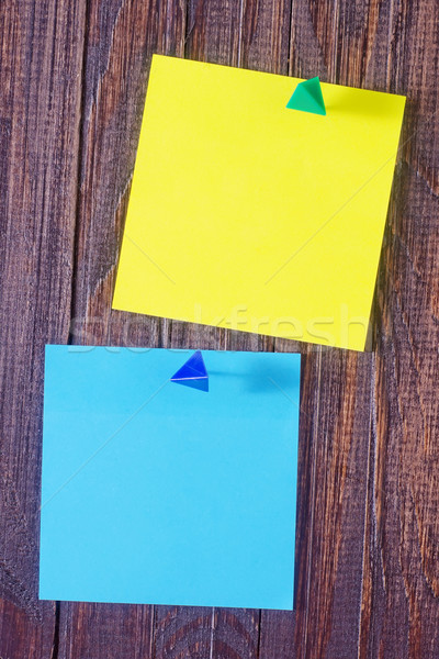 Colore carta business ufficio sfondo arancione Foto d'archivio © tycoon