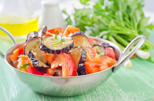 fried vegetables Stock photo © tycoon