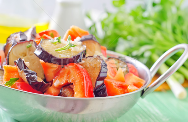 fried vegetables Stock photo © tycoon