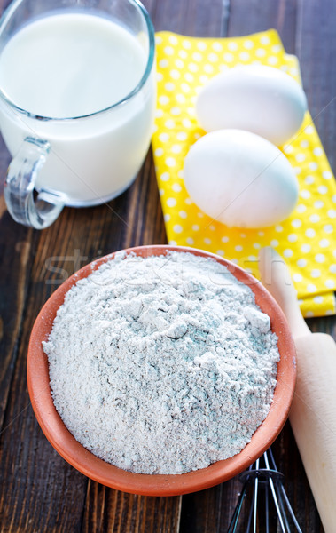 ingredients for dough Stock photo © tycoon