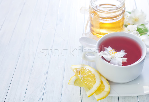 Stock fotó: Jázmin · tea · tavasz · étel · üveg · egészség