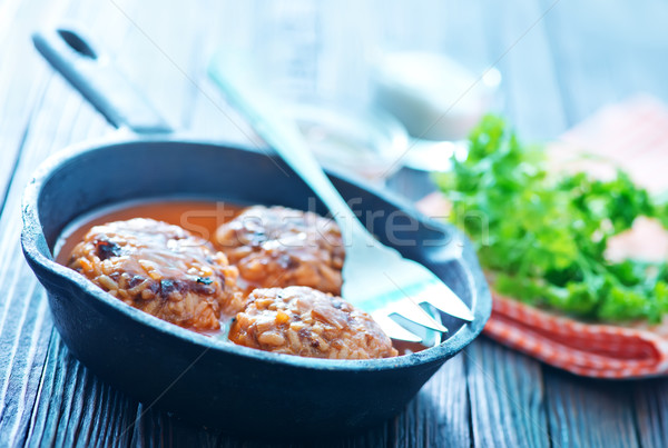 meatballs Stock photo © tycoon