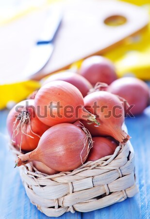 Würstchen weiß Platte Tabelle Hunde rot Stock foto © tycoon