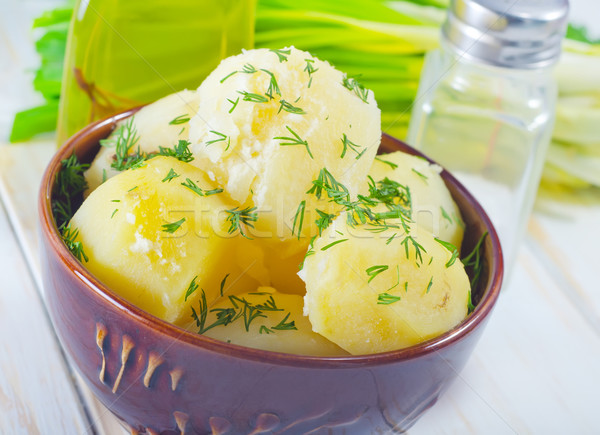 boiled potato Stock photo © tycoon