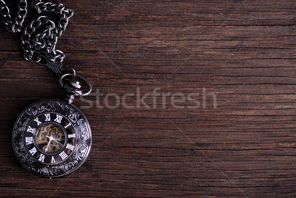 vintage pocket watch Stock photo © tycoon