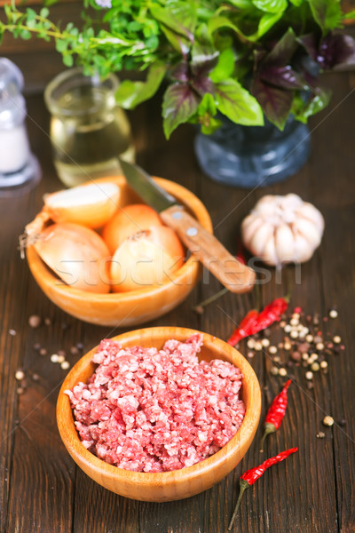 minced meat Stock photo © tycoon