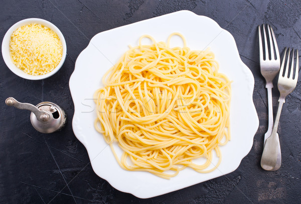 спагетти пасты домашний итальянский традиционный продовольствие Сток-фото © tycoon