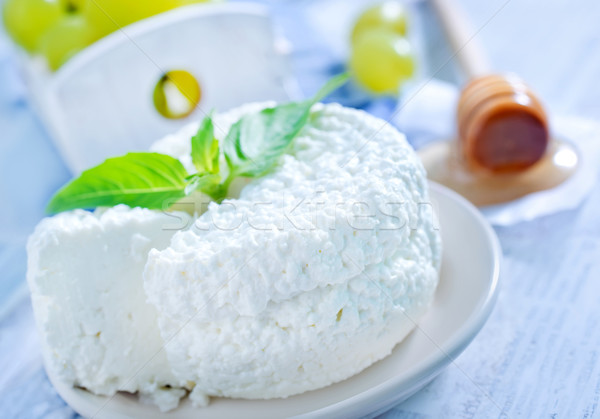 Vert lait déjeuner manger blanche miel [[stock_photo]] © tycoon