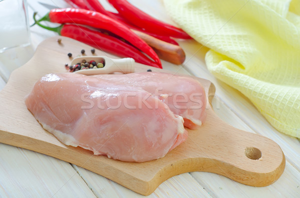 chicken fillet Stock photo © tycoon