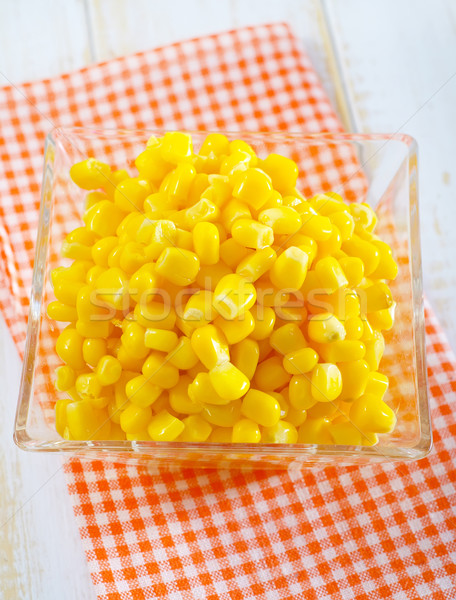 sweet corn for salad Stock photo © tycoon