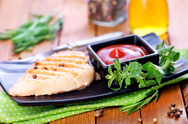 fried chicken Stock photo © tycoon