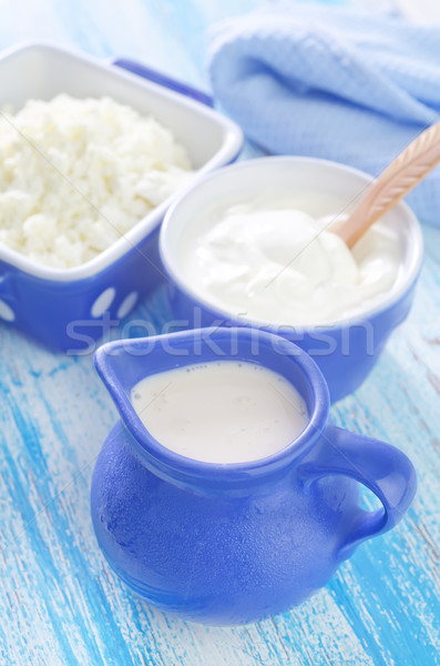 milk products Stock photo © tycoon