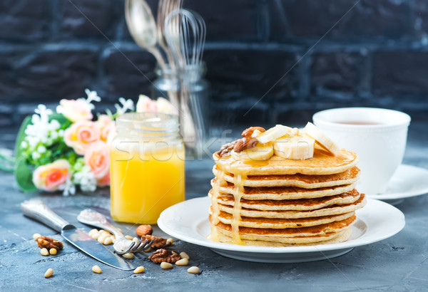 pancakes Stock photo © tycoon