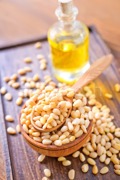 Stock photo: cedar nuts