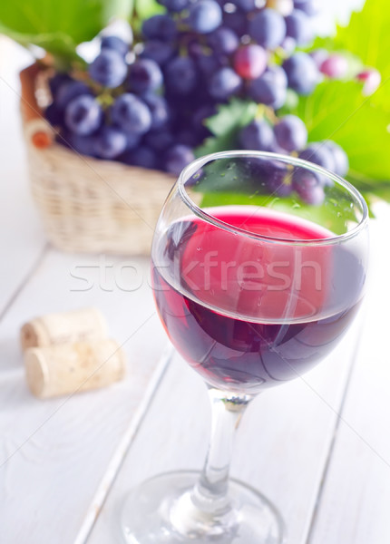 Stock photo: wine