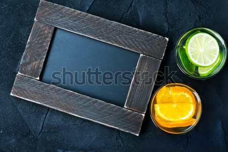 Detoxikáló ital citrus üveg gyümölcs háttér Stock fotó © tycoon