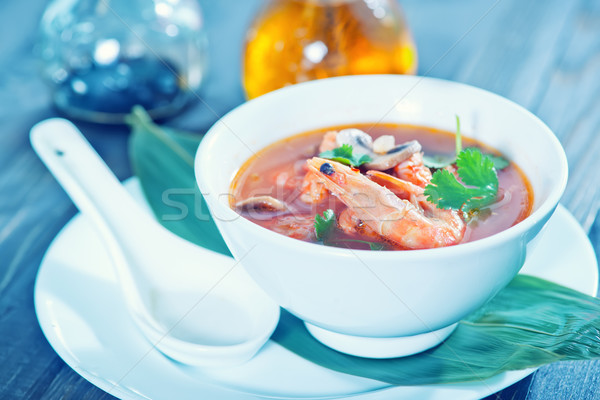 fresh asian soup Stock photo © tycoon