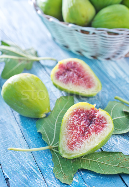 Stock photo: fresh figs