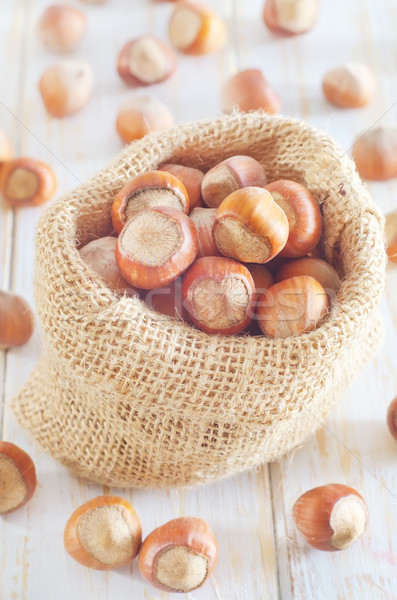 hazelnuts Stock photo © tycoon