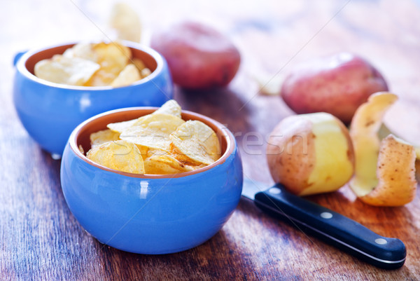 potato chips Stock photo © tycoon