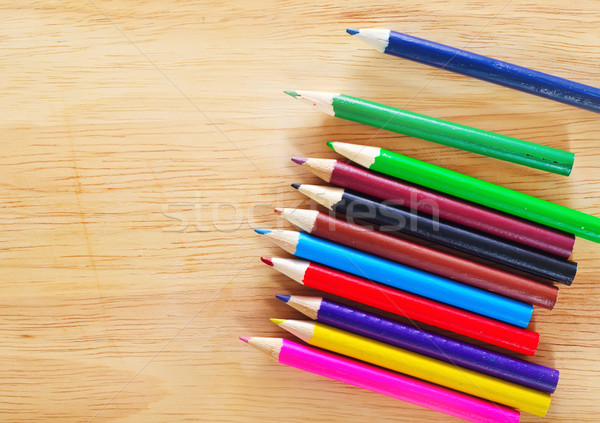 color pencil Stock photo © tycoon