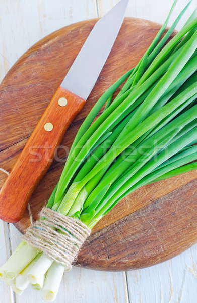 green onion Stock photo © tycoon
