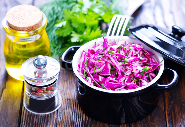 cabbage salad Stock photo © tycoon