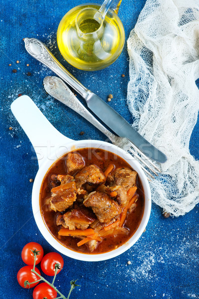 meat stew Stock photo © tycoon