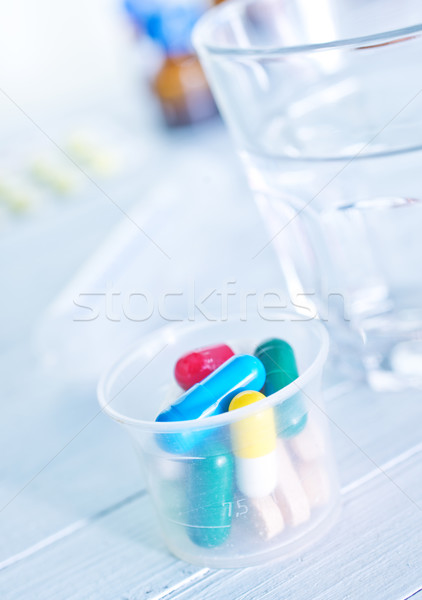 pills Stock photo © tycoon