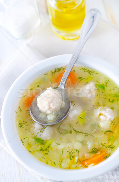 fresh soup Stock photo © tycoon