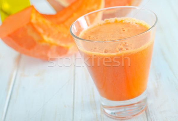 pumpkin juice Stock photo © tycoon