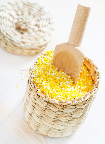 corn porridge Stock photo © tycoon