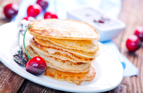 pancakes Stock photo © tycoon