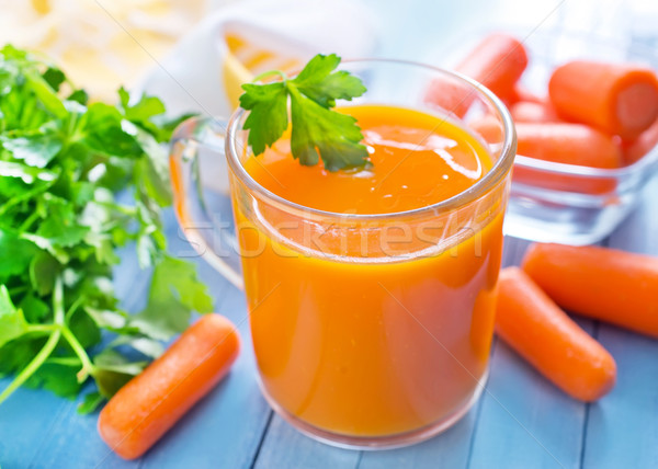 carrot juice Stock photo © tycoon