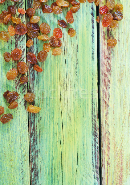Mazsola szőlő asztal édes textúra háttér Stock fotó © tycoon