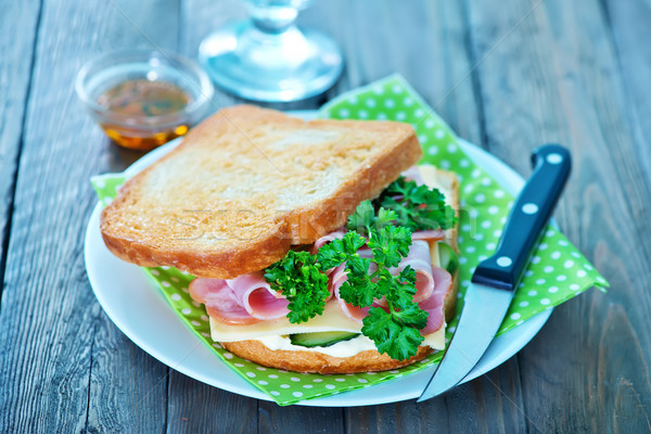 sandwiches Stock photo © tycoon