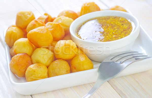 potato balls Stock photo © tycoon