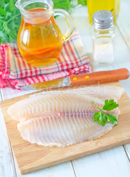 Stock foto: Fisch · Essen · Markt · Hai · Muster