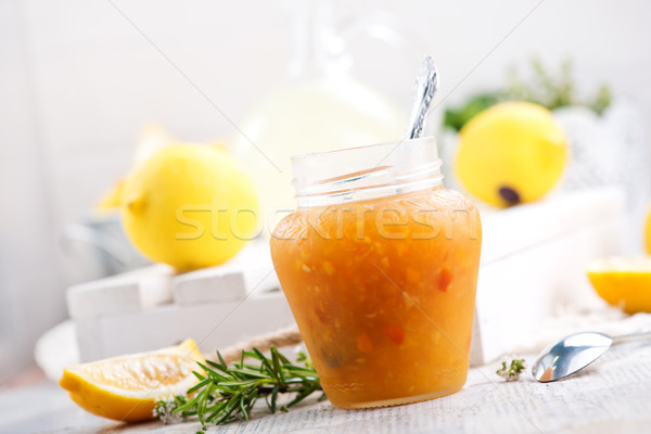 lemon jam Stock photo © tycoon