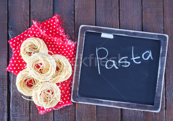 raw pasta Stock photo © tycoon