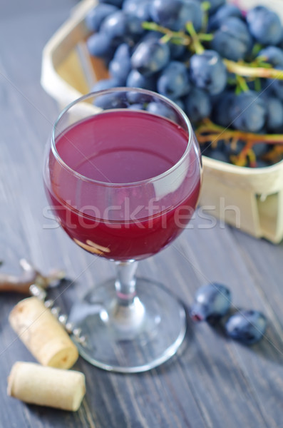 homemade wine in glass Stock photo © tycoon