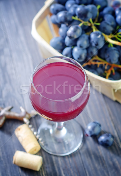 homemade wine in glass Stock photo © tycoon