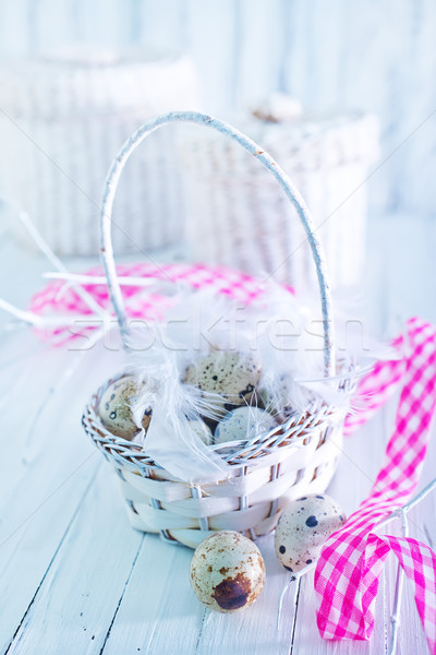 quail eggs Stock photo © tycoon