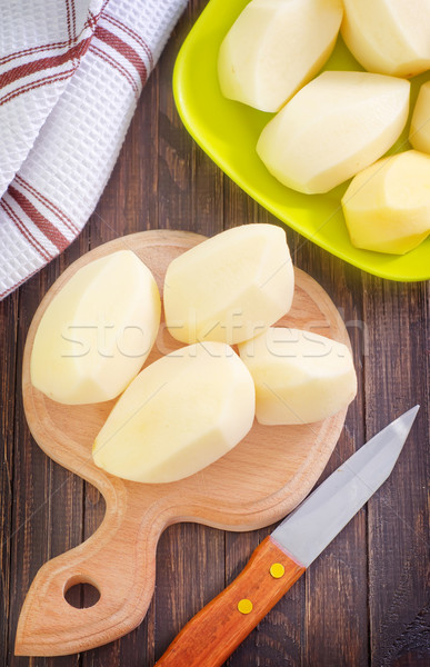 raw potato Stock photo © tycoon