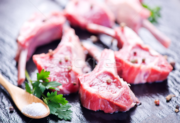 Raw meat Stock photo © tycoon
