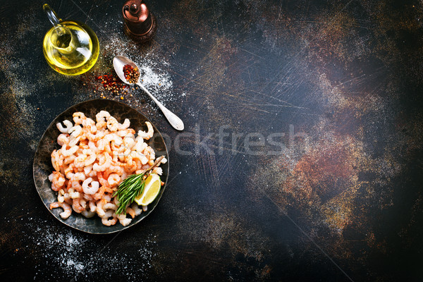 Pimienta sal placa alimentos mar Foto stock © tycoon