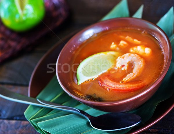 tom yam soup Stock photo © tycoon