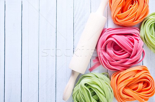 raw pasta Stock photo © tycoon